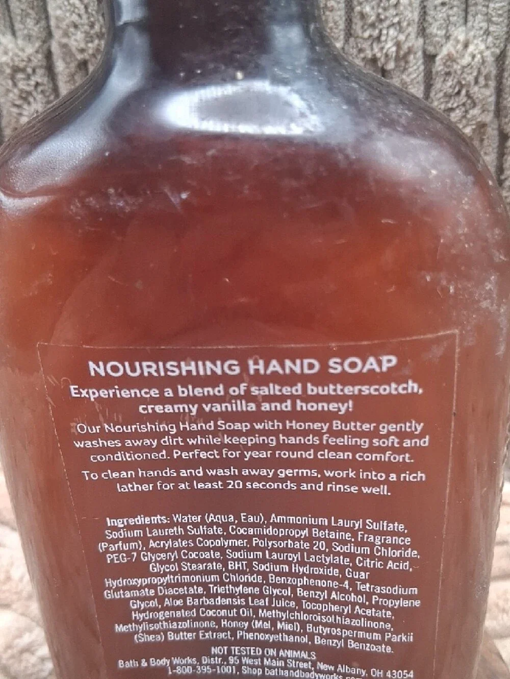 Bath & Body Works Salted Honey & Vanilla Hand Soap. Retired & Rare - Picture 2 of 3